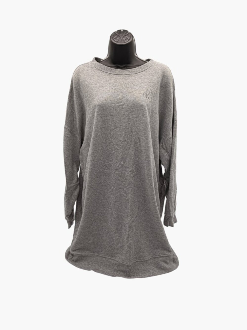 Calvin Klein Jeans Knee-Length Grey XL Sweatshirt
